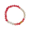 Fresco y de moda ligero diseño de lujo sentido doble concha cuatro hojas pulsera de flores para el viaje diario universal de alta calidad accesorios de mano Application Scenario